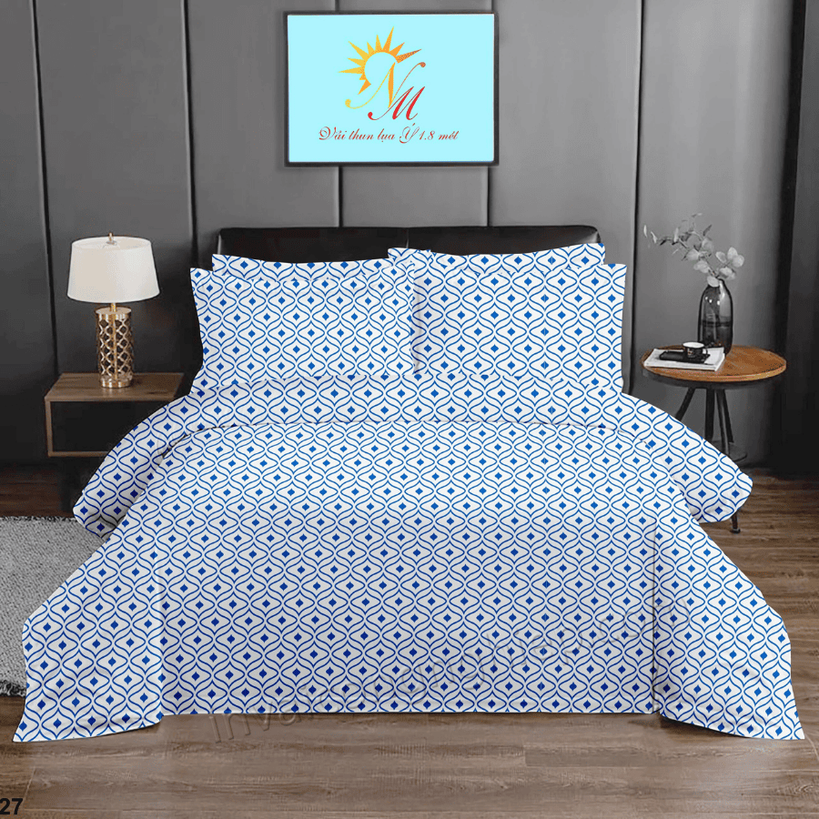 in chuyển nhiệt chăn ga gối đệm